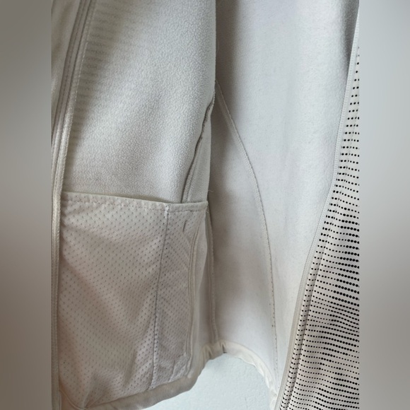 The North Face Apex Bionic Jacket White Black Dot GARDENIA Medium - Picture 7 of 10